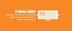 Joomla 2J News Slider Extension