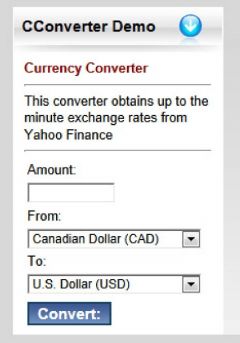 Joomla D-Mack Convert Currency Extension