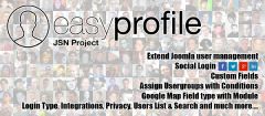 Joomla Easy Profile Extension