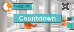 Joomla Scorpion Countdown Extension